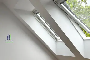 Rekonstrukce podkrovního bytu v ul. K Hájům