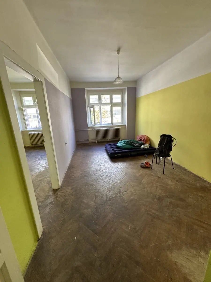 Původní stav místnosti před rekonstrukcí
