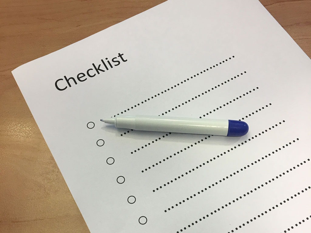 Přehled: Kontrolní seznam pro předání bytu po rekonstrukci