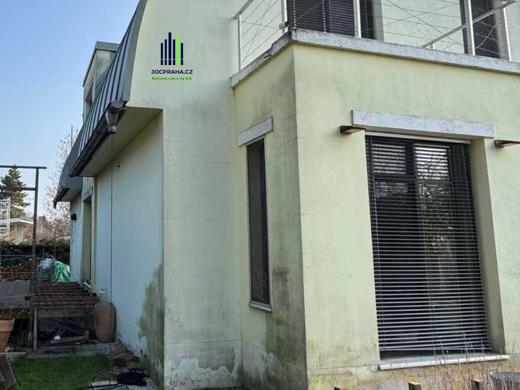 Před Oprava a zateplení fasády