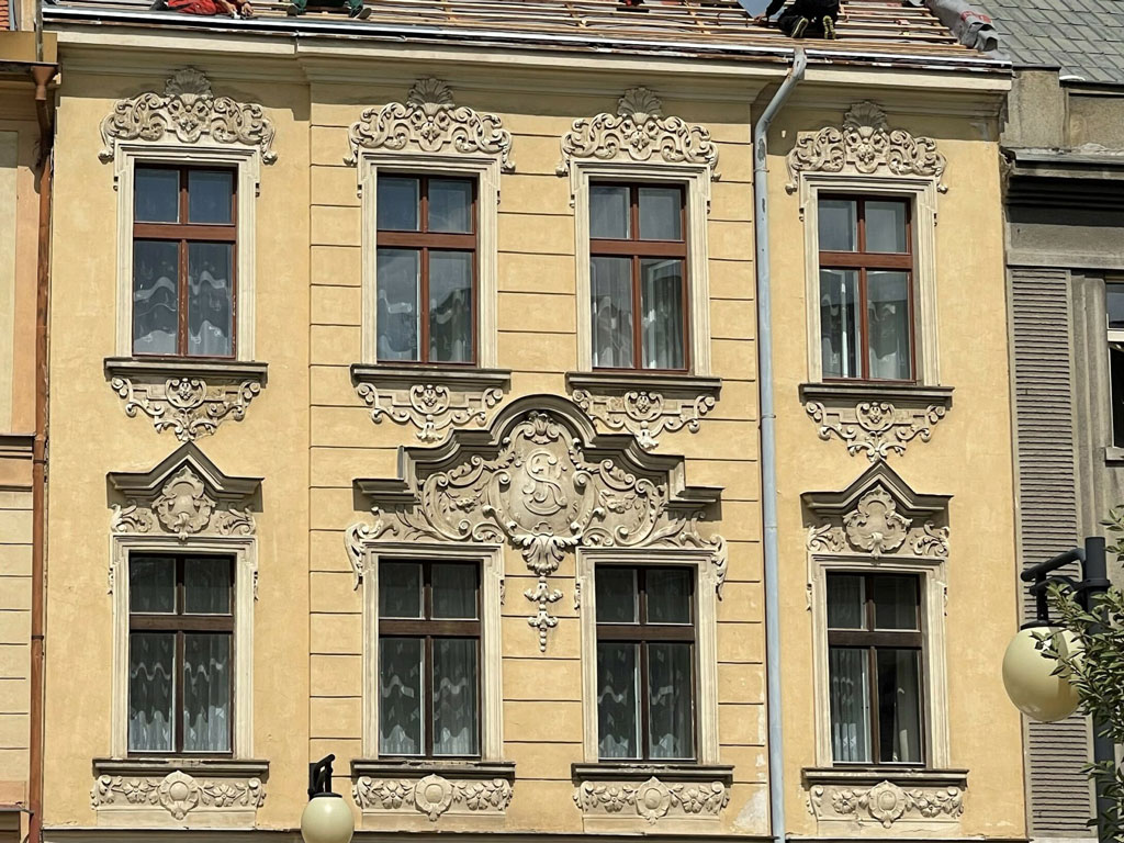 Před Oprava fasády město Kutná Hora